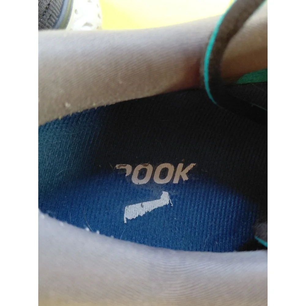 Brooks Glycerin 16 Wide D Mens Running Shoes Gray‎ Teal Size 11 USA